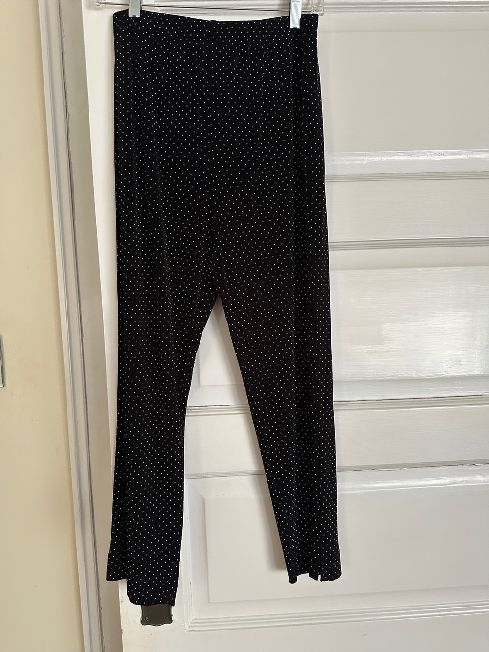 Ronni Nicole Black Sleeveless Polka Dot Top - Picture 3 of 5